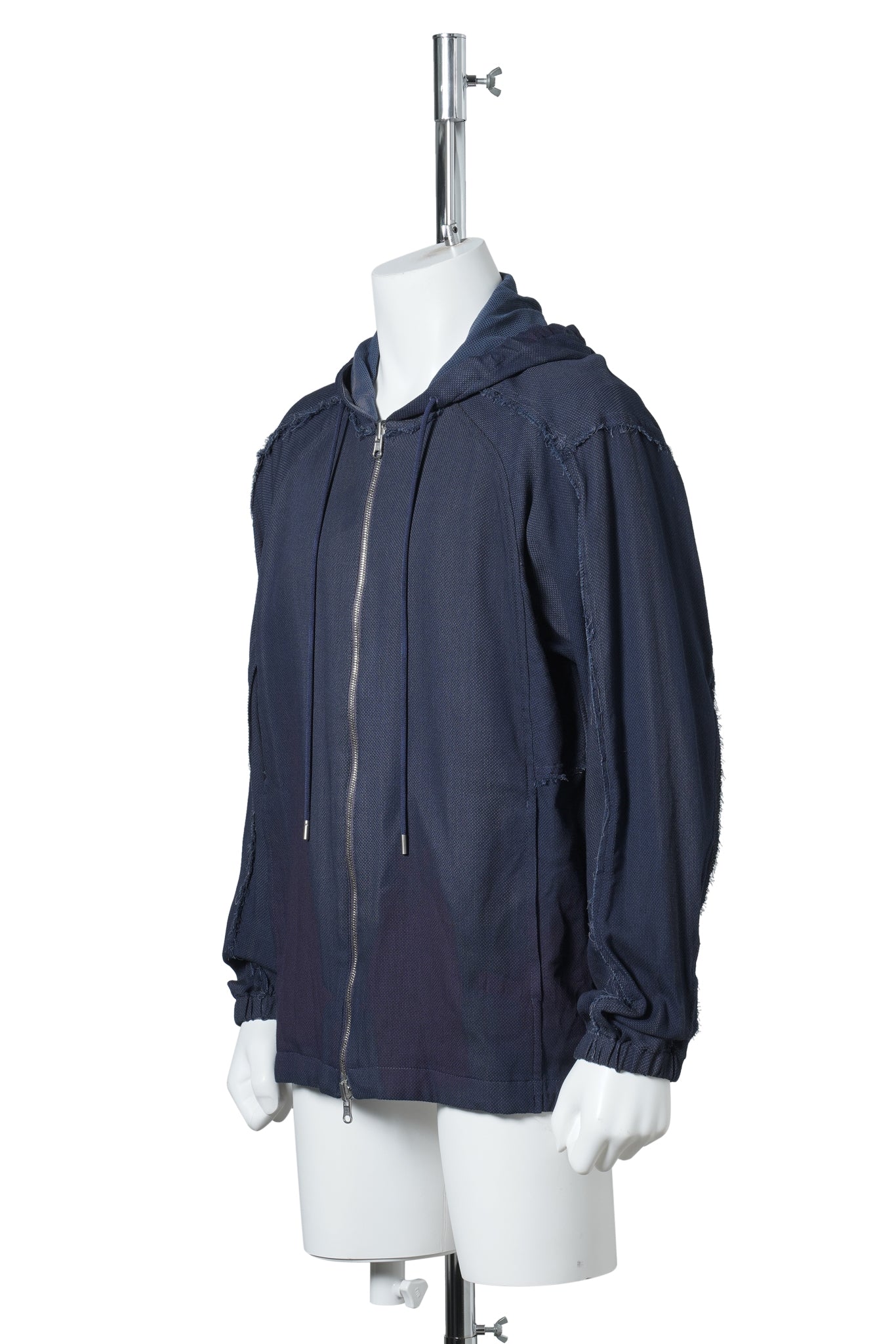 SUN-BLEACHED REVERSIBLE HOOD JACKET / NAVY