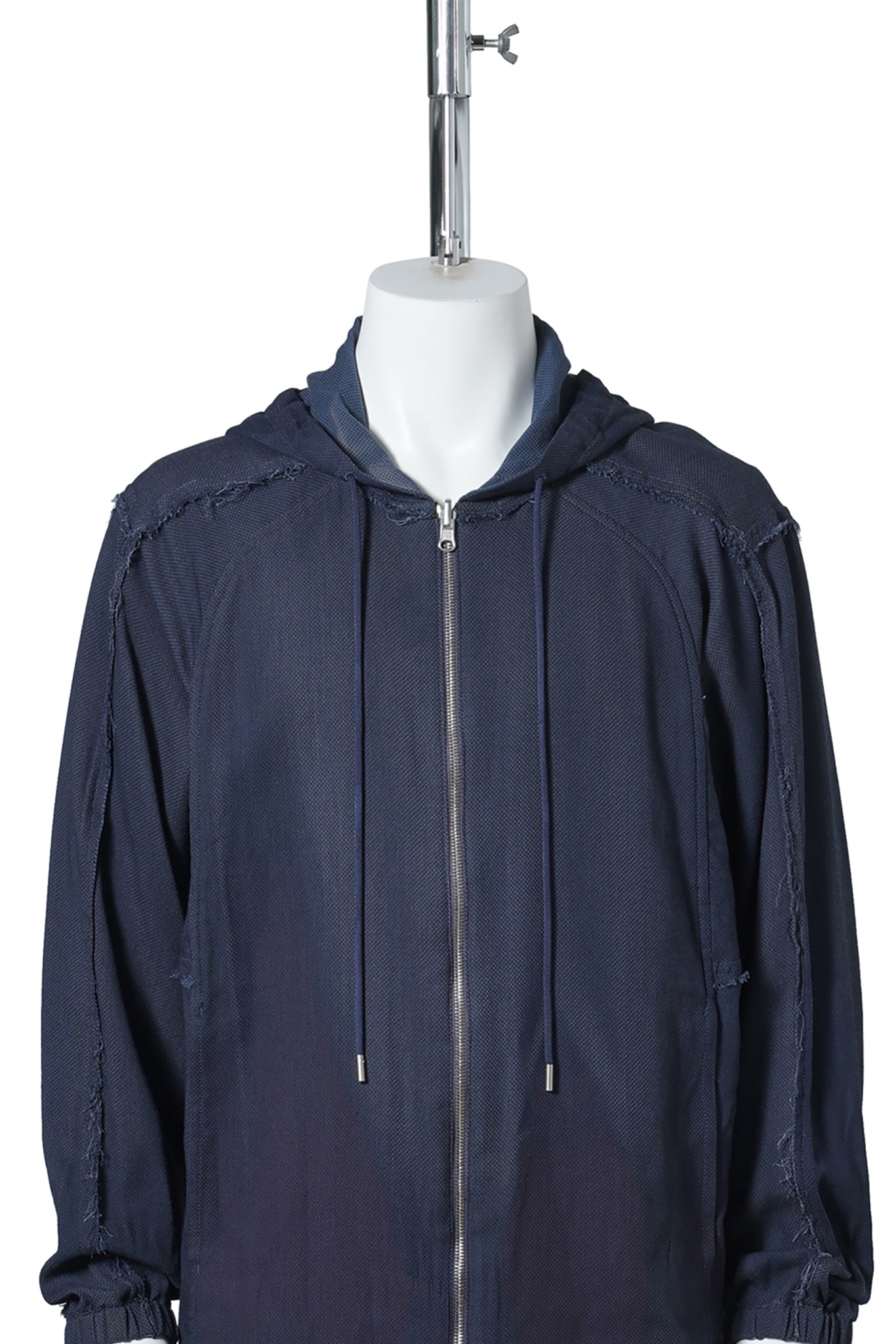 SUN-BLEACHED REVERSIBLE HOOD JACKET / NAVY