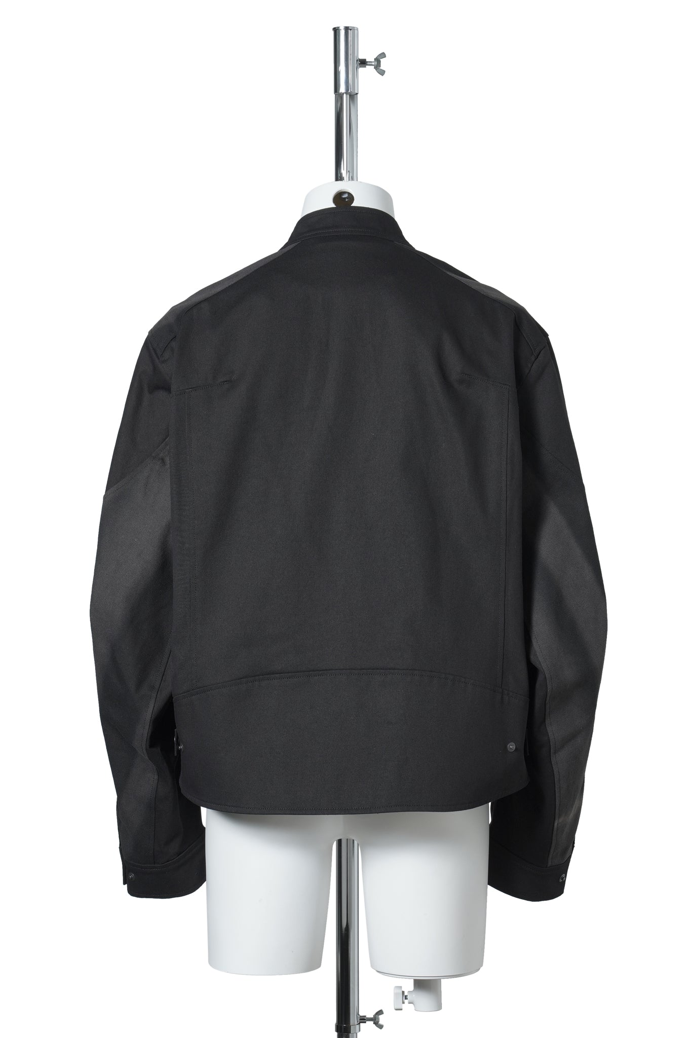 SUN-BLEACHED BIKER JACKET / BLACK