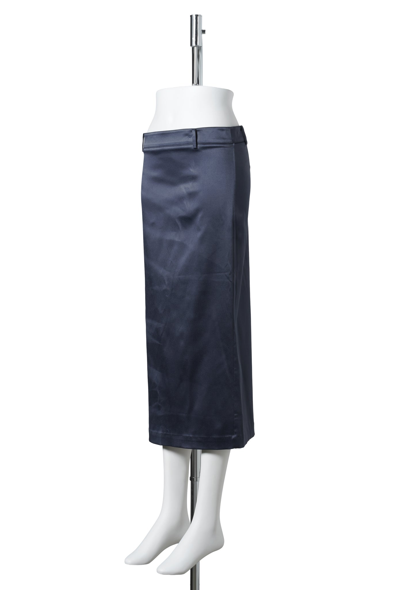 SUN-BLEACHED SATIN SKIRT / GREEN