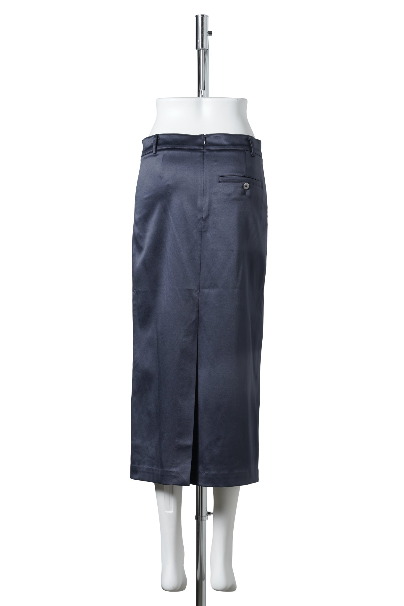 SUN-BLEACHED SATIN SKIRT / GREEN