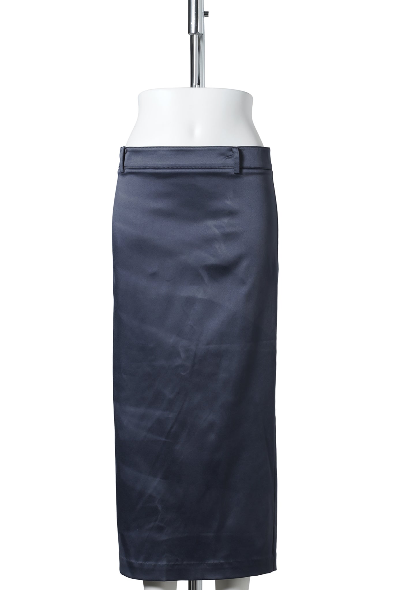 SUN-BLEACHED SATIN SKIRT / GREEN