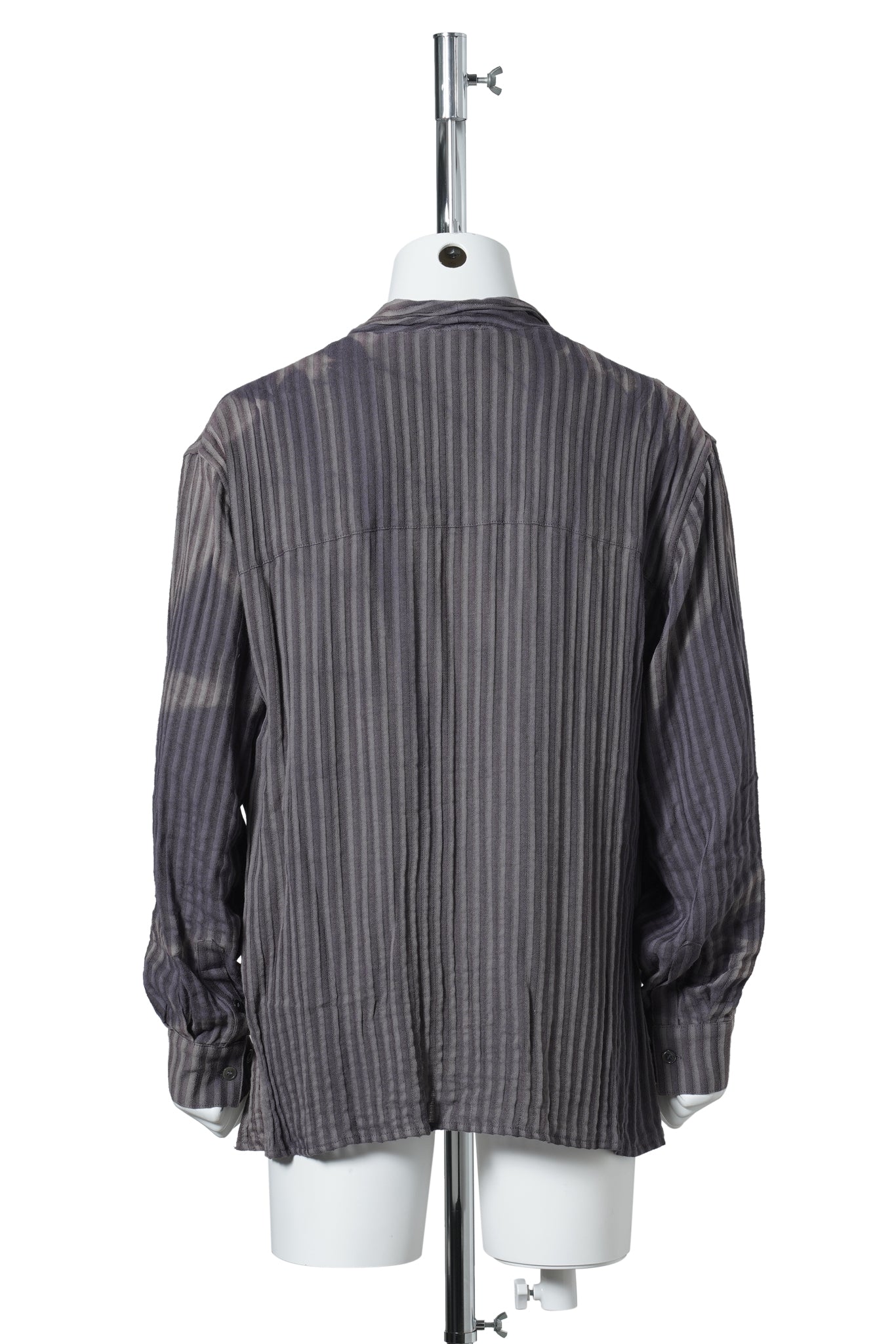 SUN-BLEACHED DRAPED SHIRT / JACQUARD