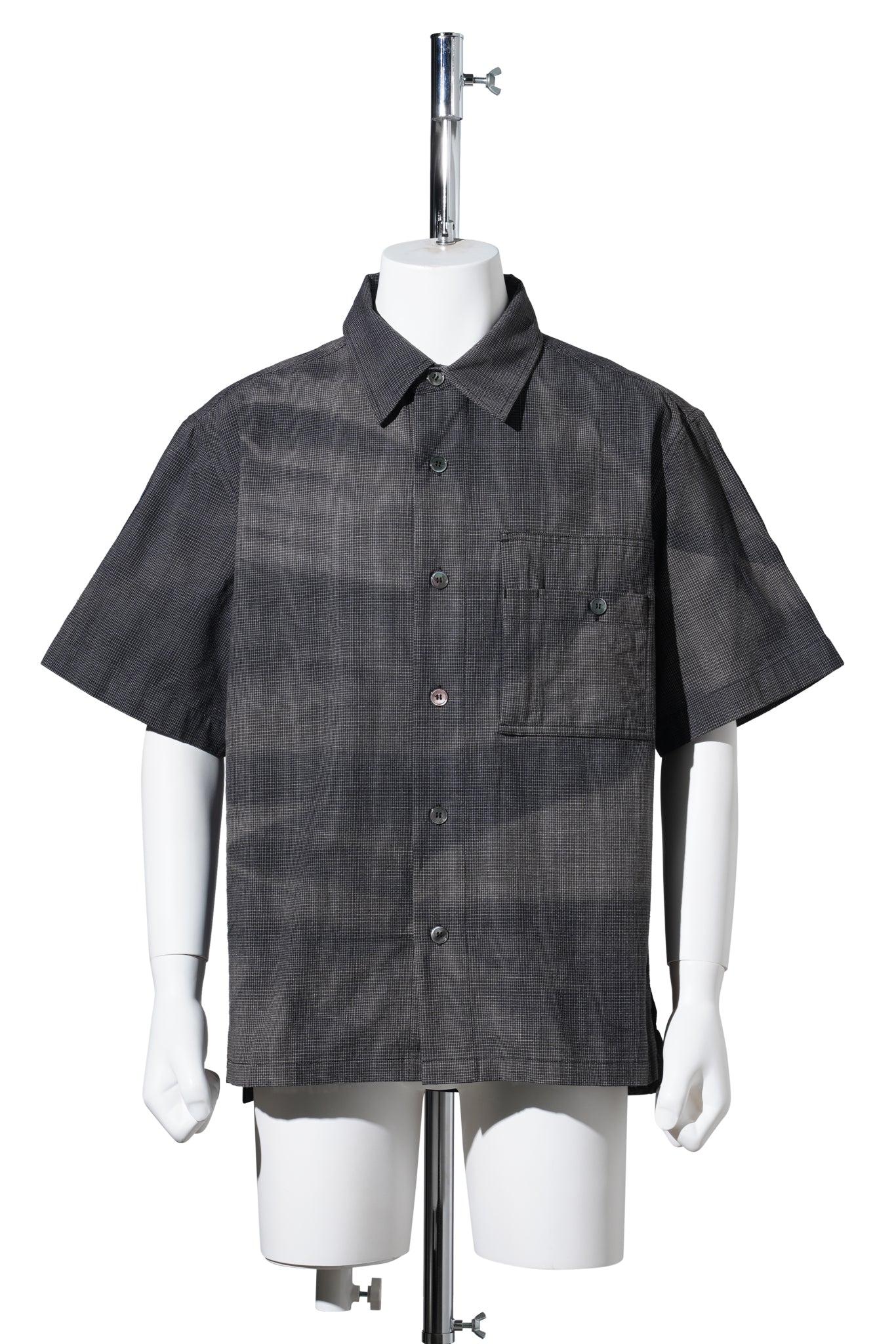 SUN-BLEACHED WORK SHIRT / BLACK