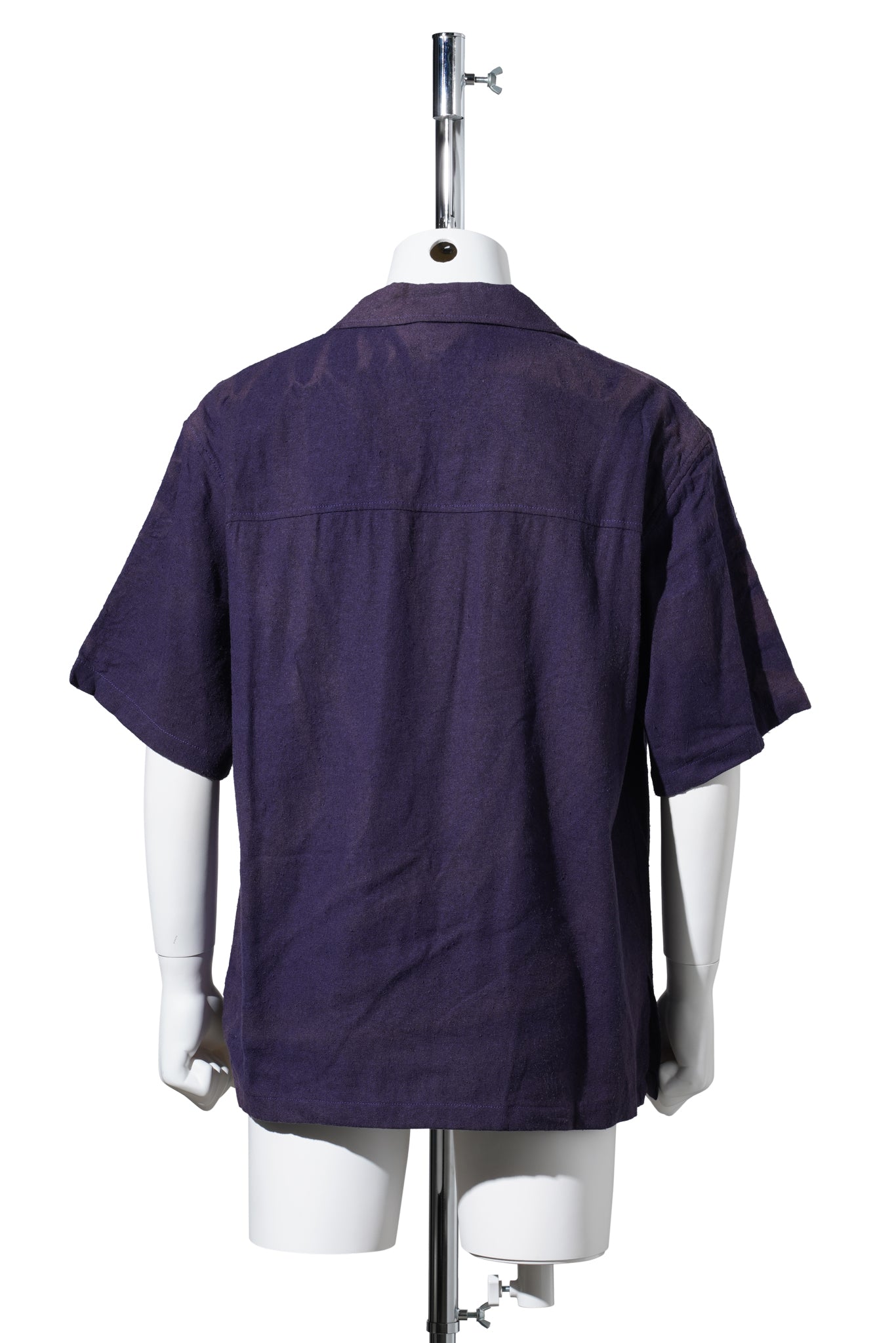 SUN-BLEACHED TAILORED COLLAR SHIRT / PURPLE