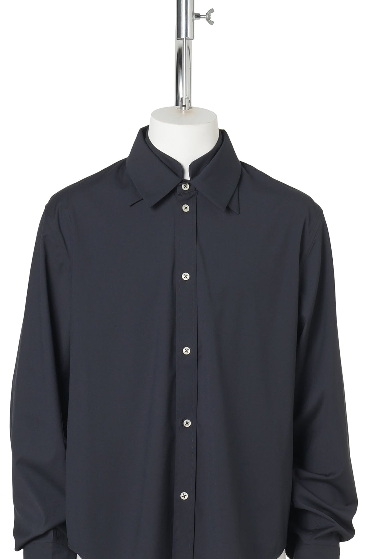 TRIPLE COLLAR SHIRT / ONYX