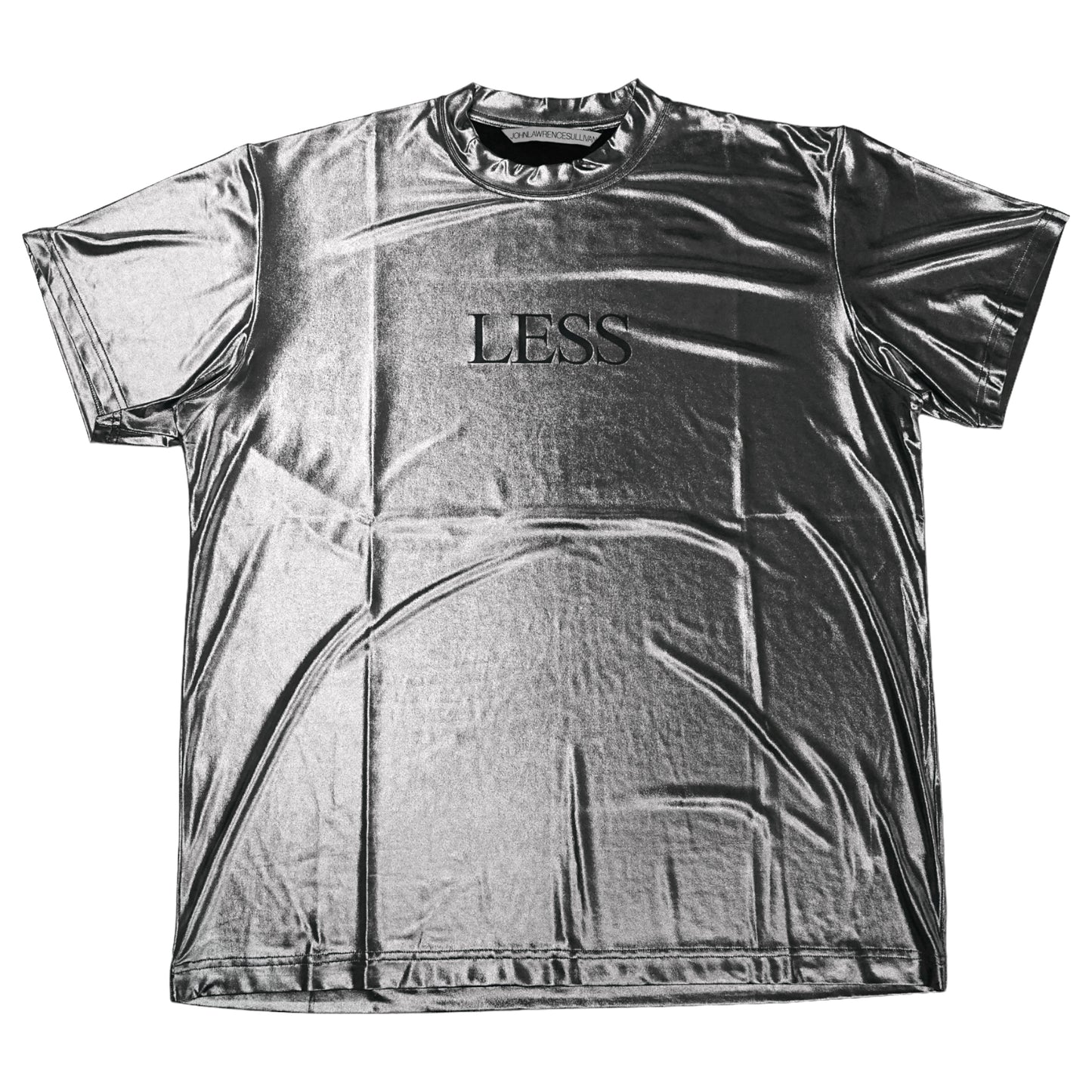 "LESS - DETAILS" T-SHIRT / SILVER