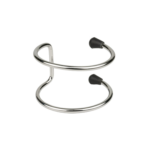 DOUBLE FRAME BANGLE / SILVER