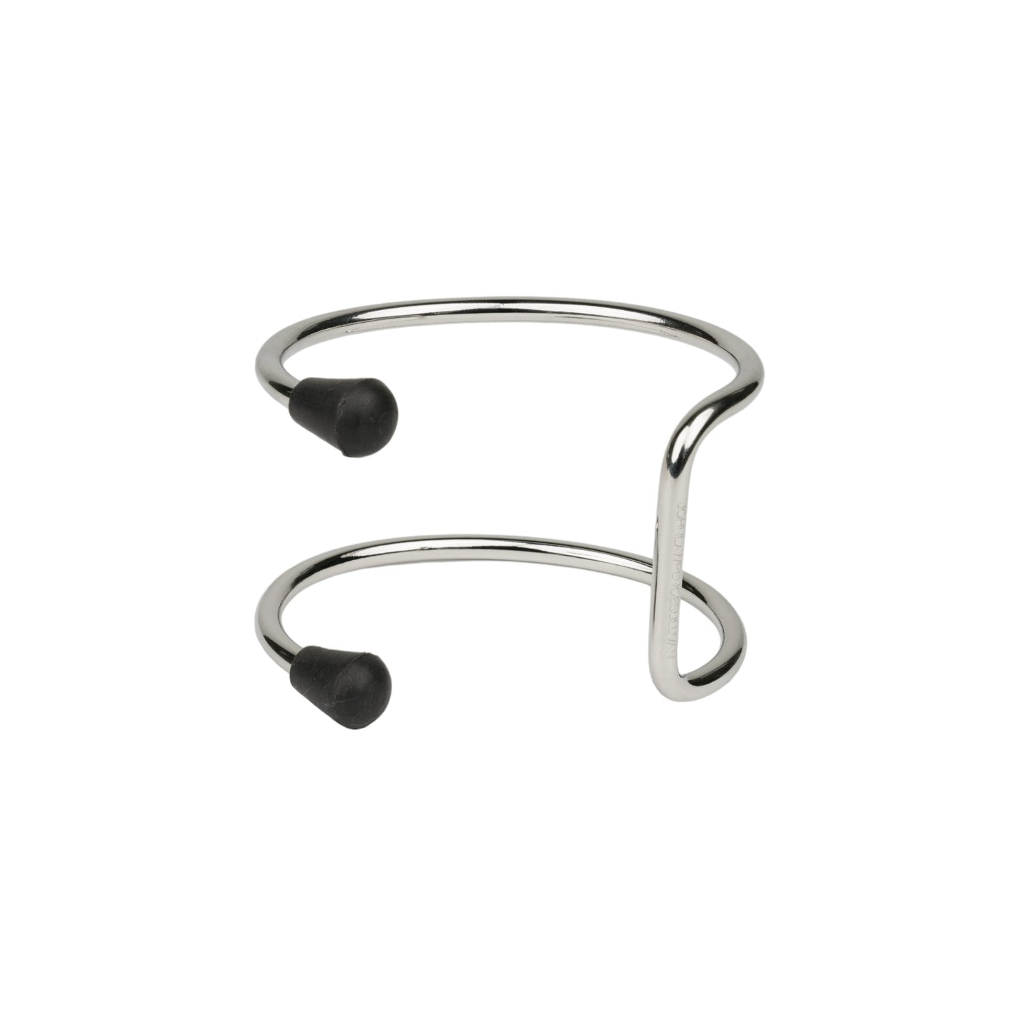 DOUBLE FRAME BANGLE / SILVER