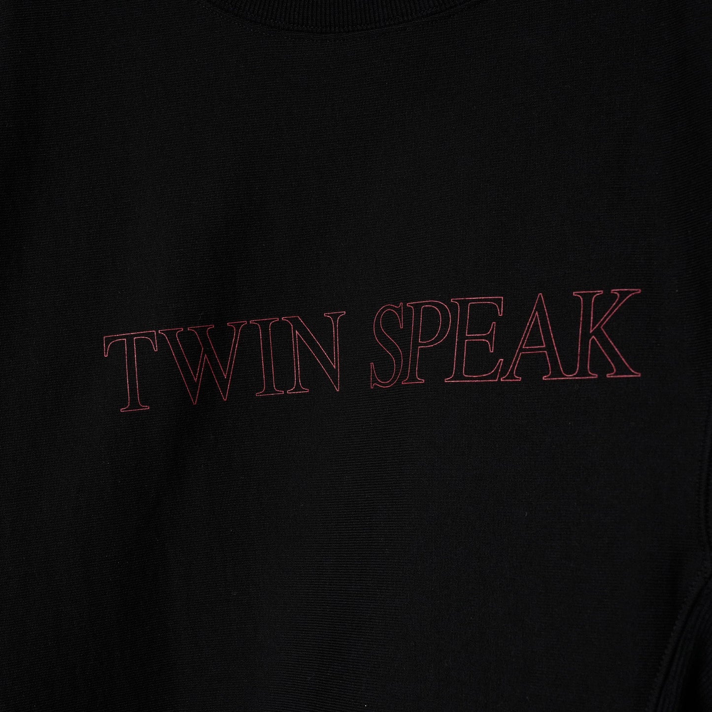 TWIN SPEAK DOCKING SWEAT PULLOVER / BLACK