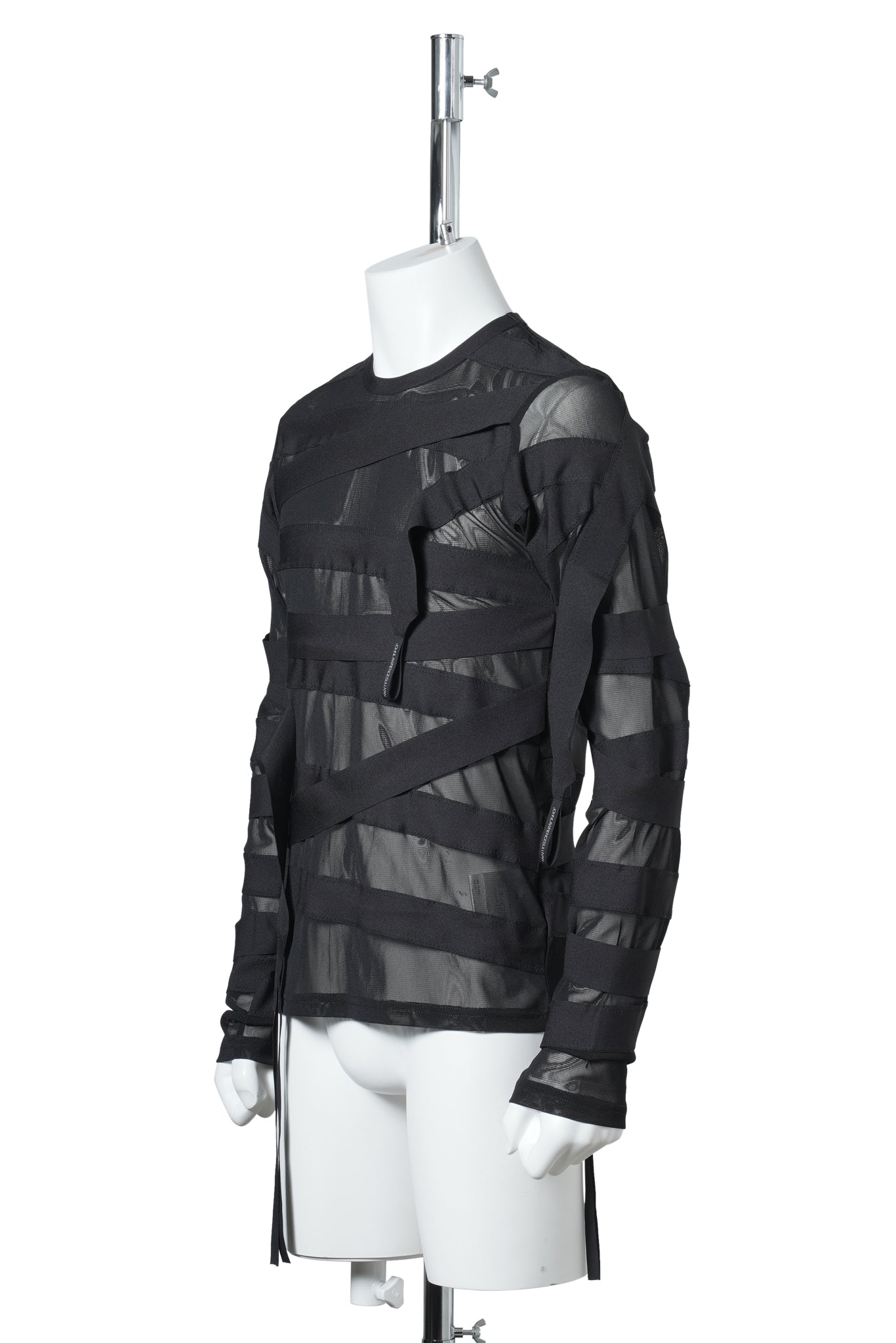BANDAGED PULLOVER / BLACK