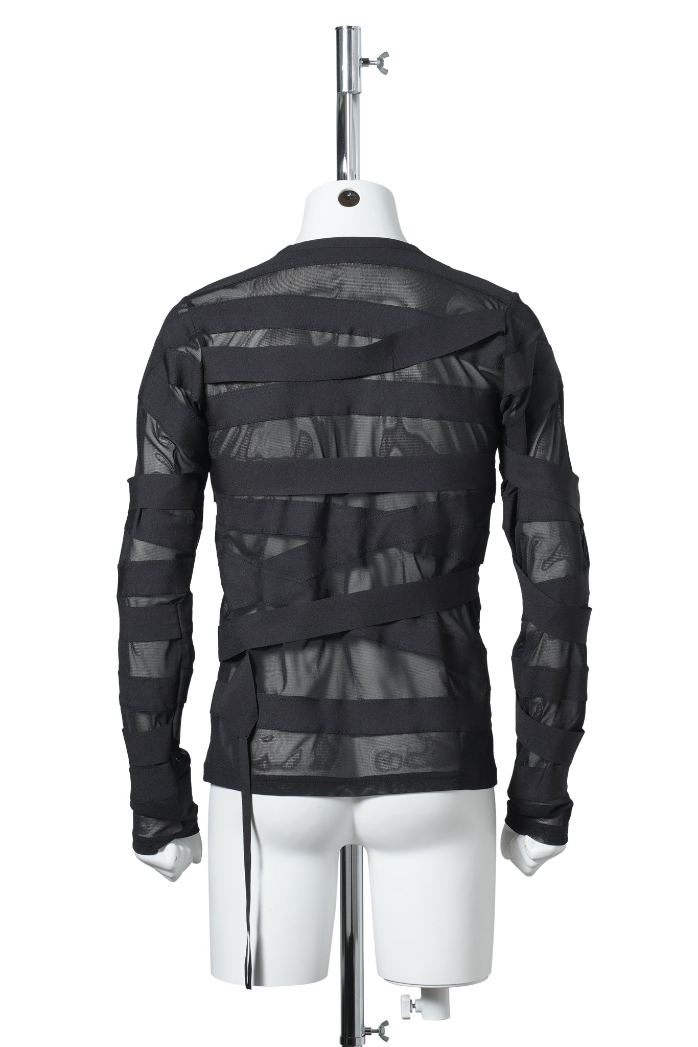 BANDAGED PULLOVER / BLACK