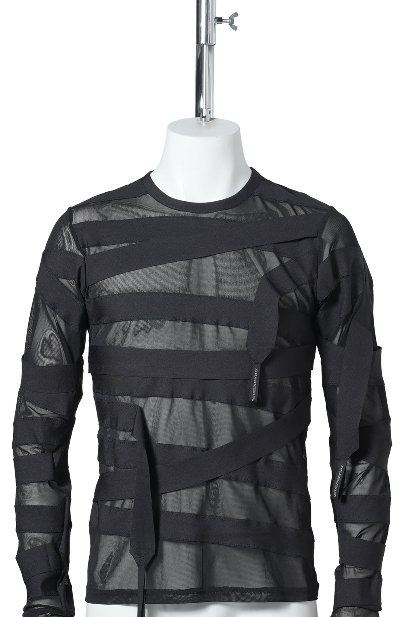 BANDAGED PULLOVER / BLACK
