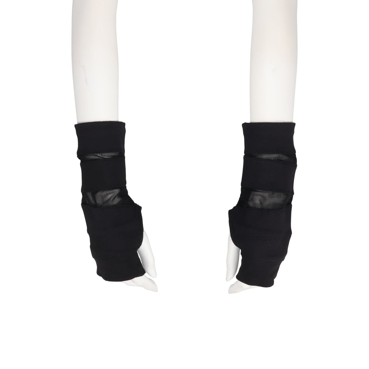 BANDAGED GLOVES / BLACK