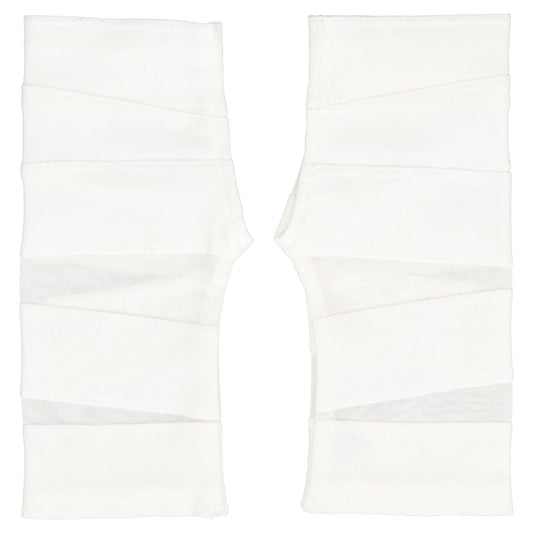 BANDAGED GLOVES / WHITE
