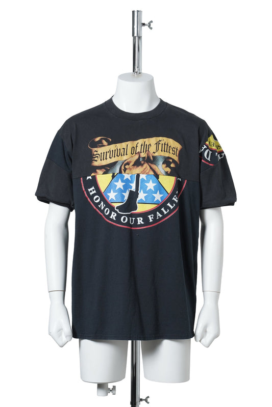 WAVE TEE (COMBINED GRAPHIC TEES) / BLACK
