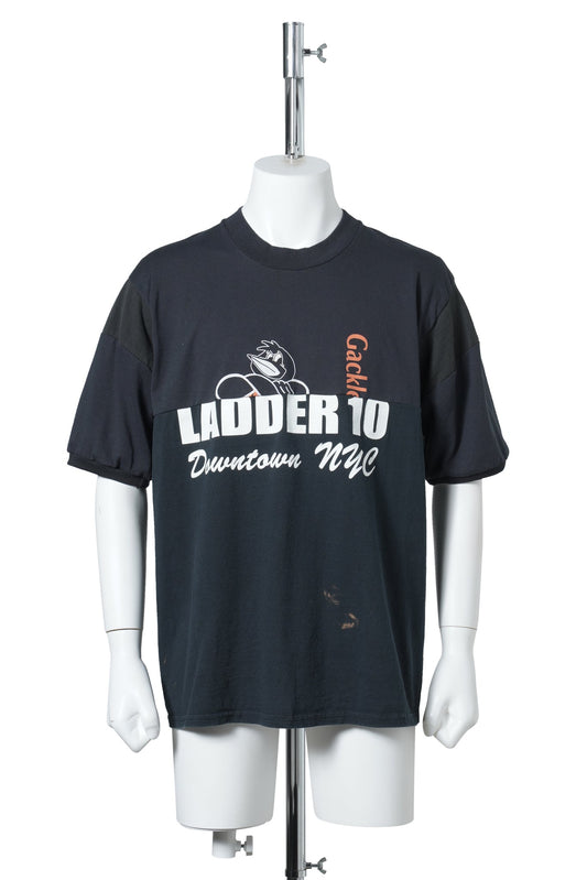 WAVE TEE (COMBINED GRAPHIC TEES) / BLACK