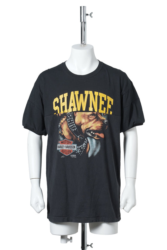 WAVE TEE (COMBINED GRAPHIC TEES) / BLACK