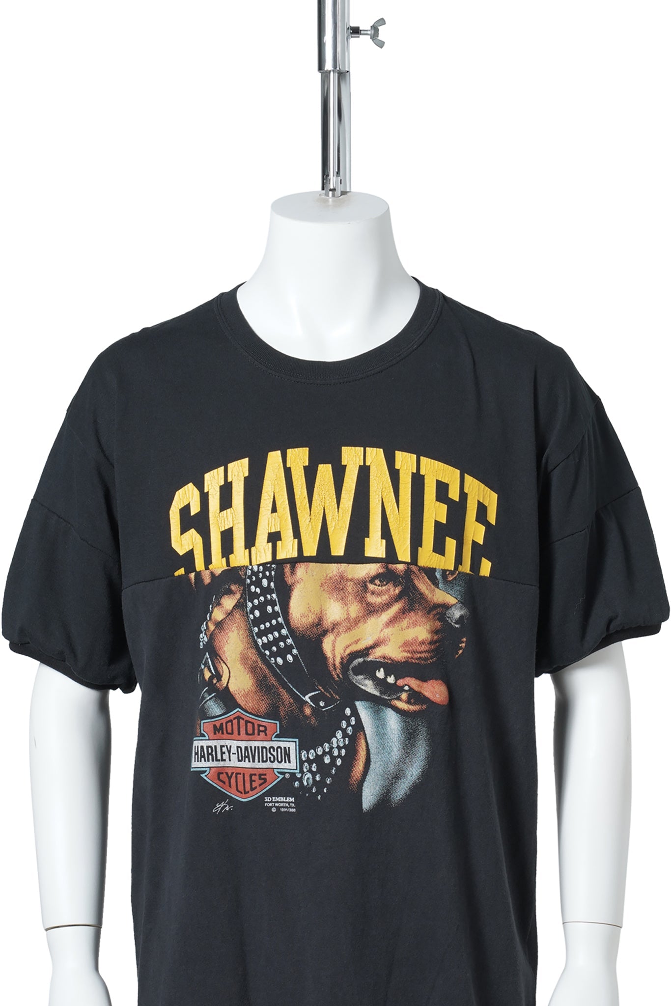 WAVE TEE (COMBINED GRAPHIC TEES) / BLACK