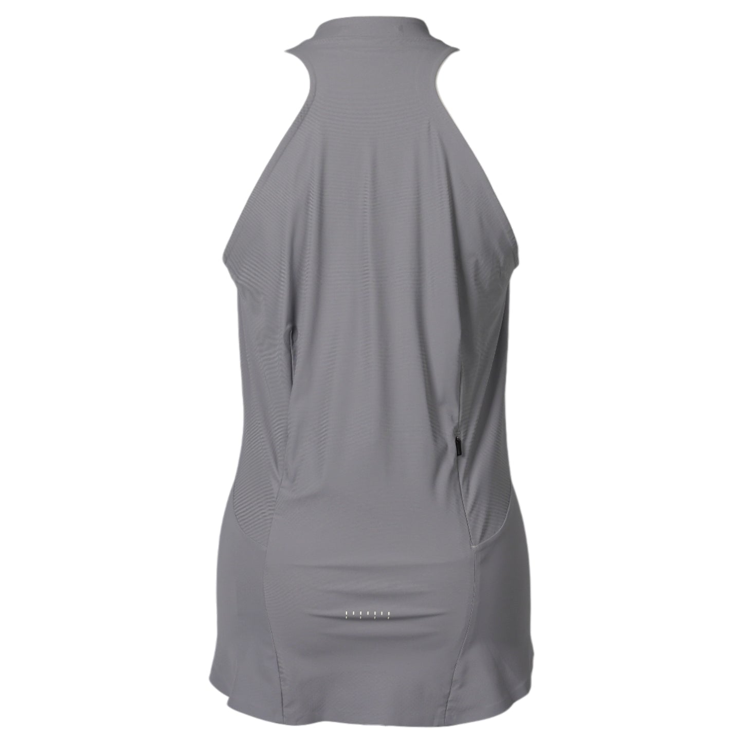 TANK TOP WITH CONCEALED ZIP AND BACK POCKET / GREY