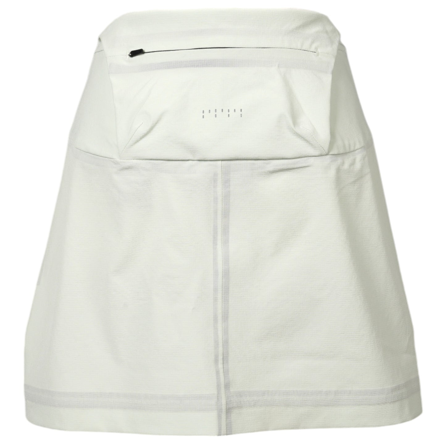 MINI SPEED SKIRT W A BACK POCKET / LIME CREAM