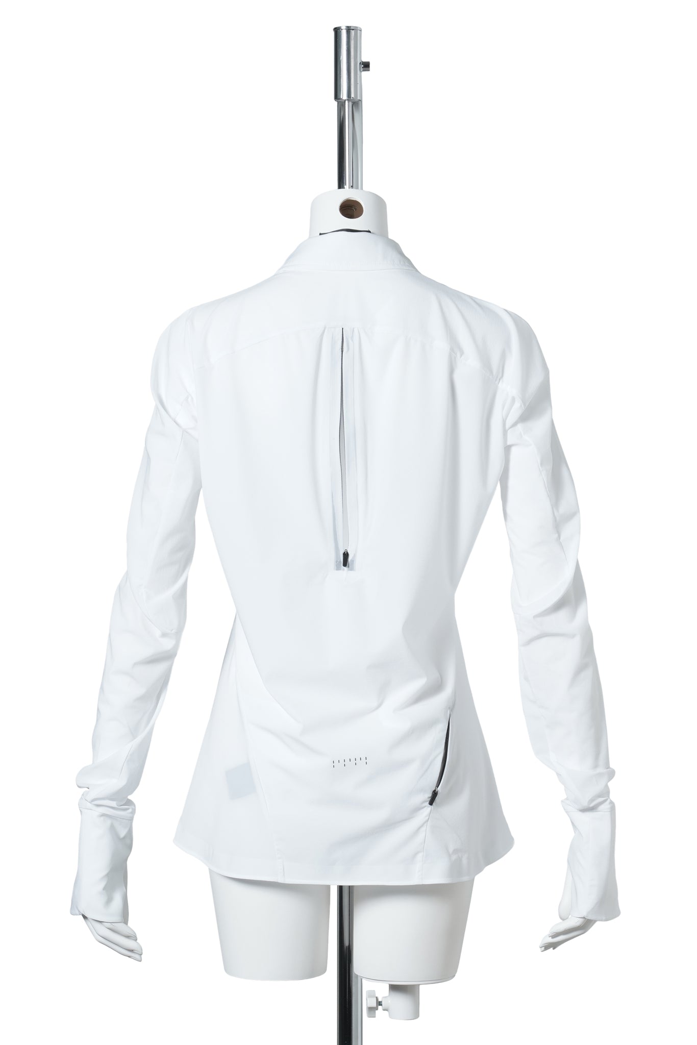 ZIP SHIRT / WHITE