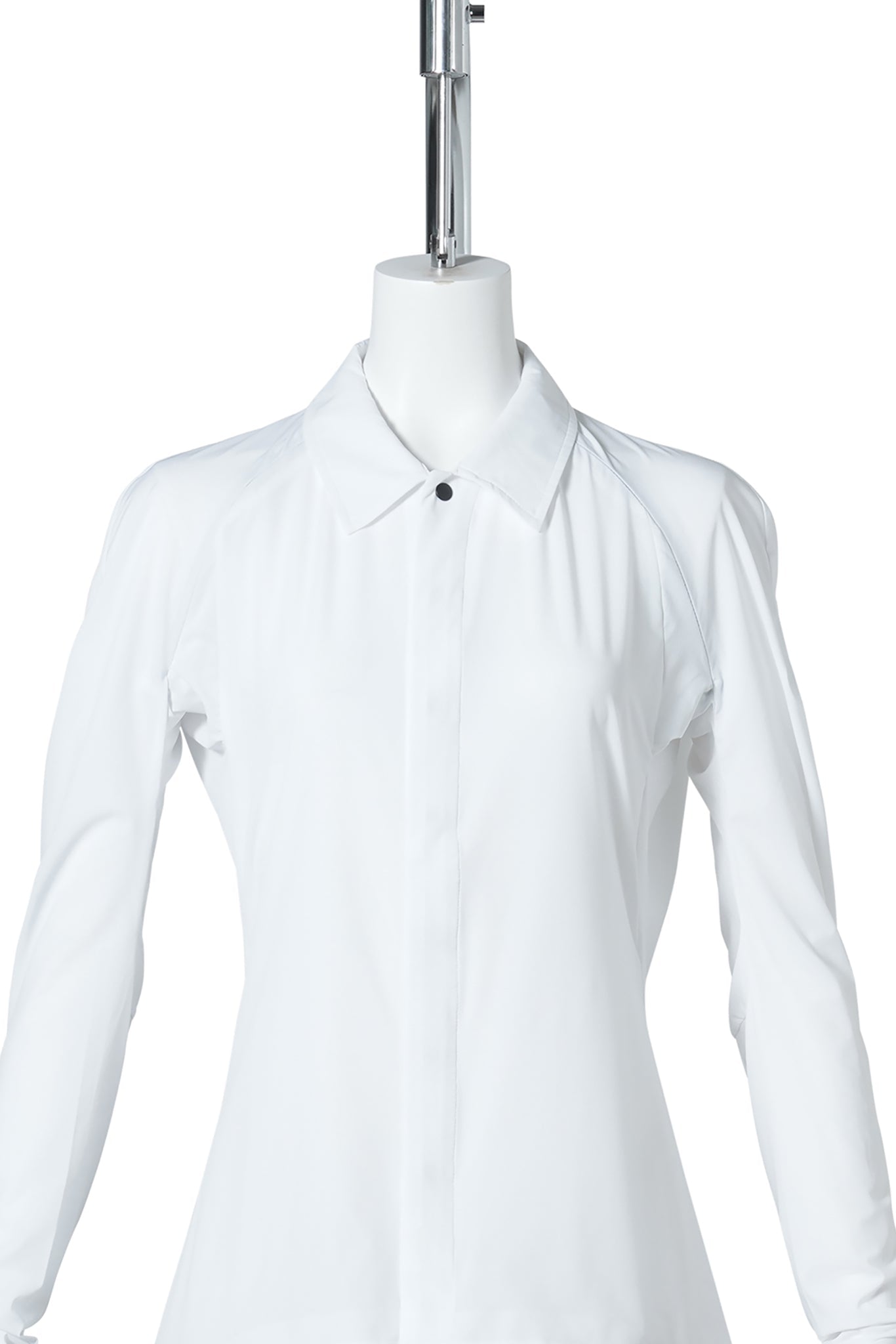 ZIP SHIRT / WHITE