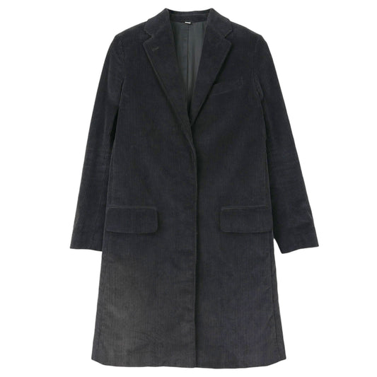 CORDUROY COAT / BLACK