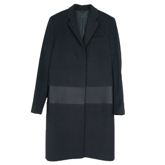 BIG STRIPE COAT / BLACK