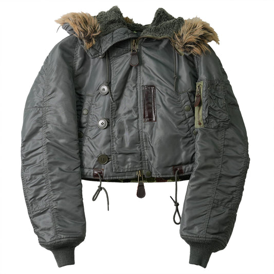 CROPPED N-3B JACKET / KHAKI
