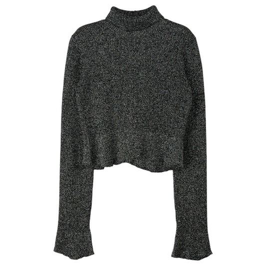 GLITTER TURTLENECK SWEATER / MULTI