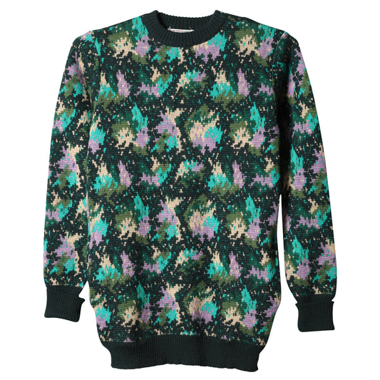 SHOULDER BUTTON SWEATER / MULTI