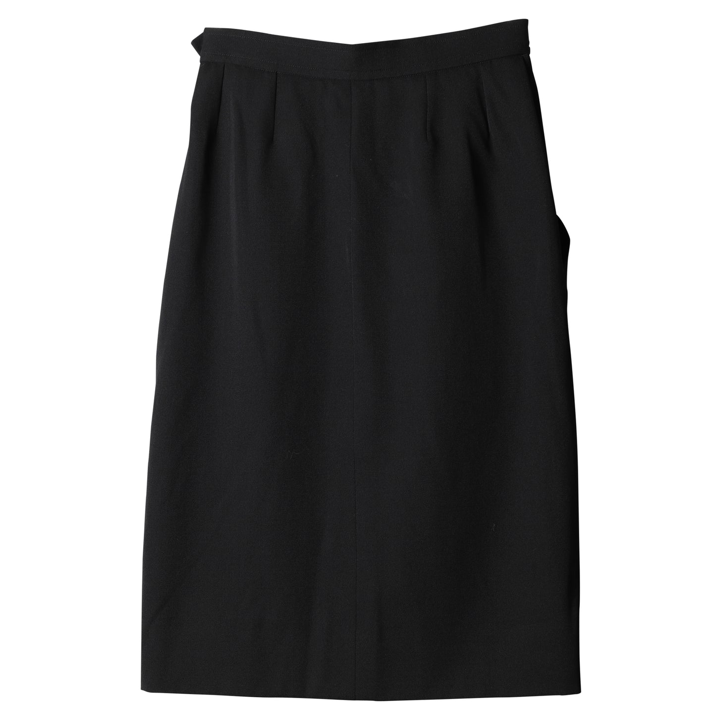 WOOL SKIRT / BLACK