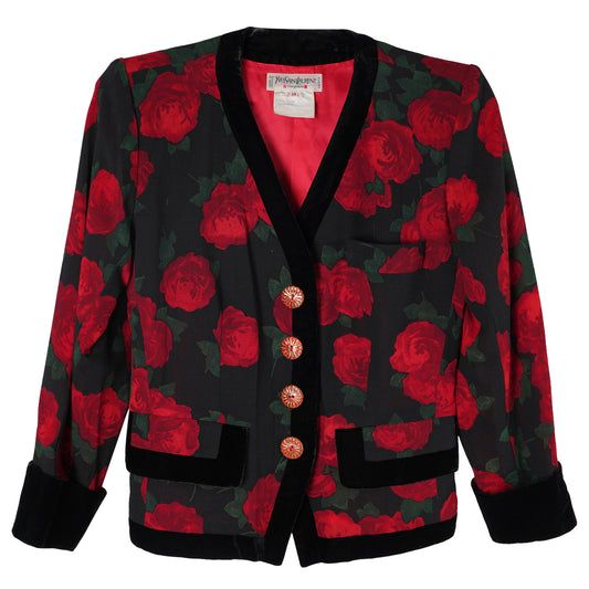 ROSE PRINT JACKET / MULTI