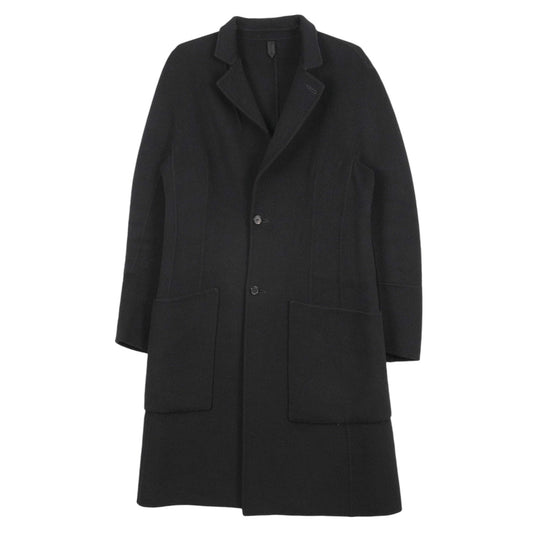 2 BUTTON COAT / BLACK