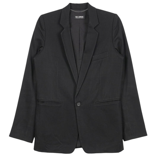 1 BUTTON JACKET / BLACK