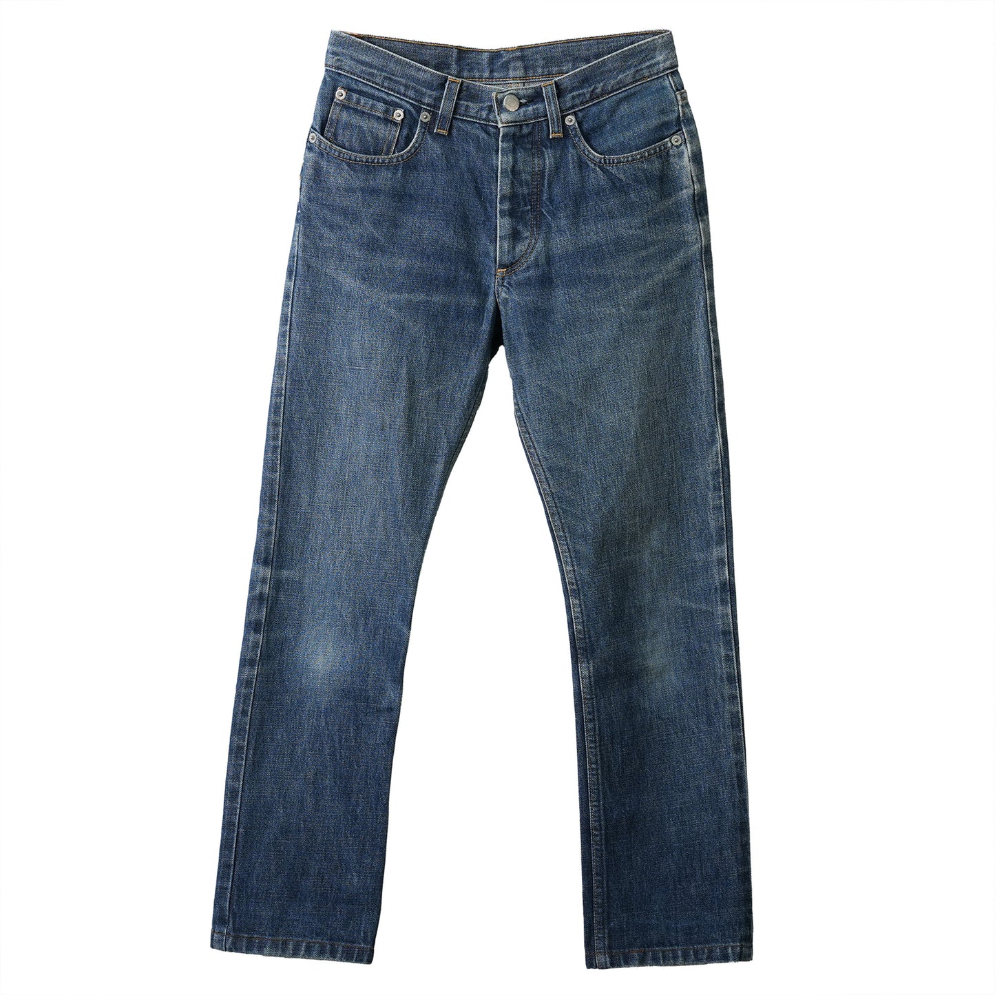 STRAIGHT CUT JEANS / INDIGO