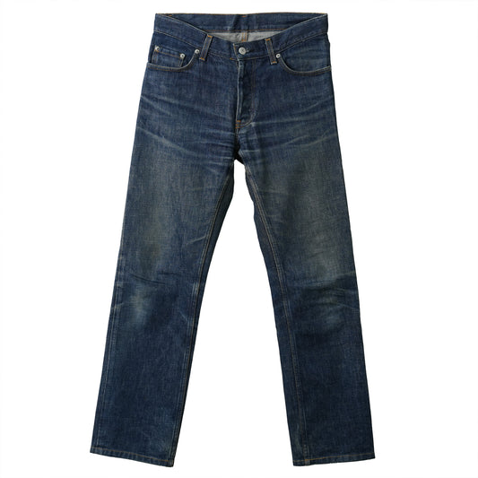 STRAIGHT CUT JEANS / INDIGO