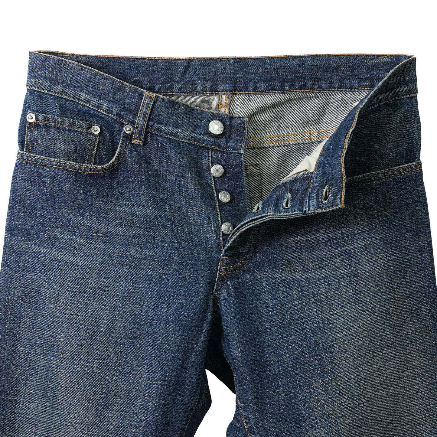 STRAIGHT CUT JEANS / INDIGO