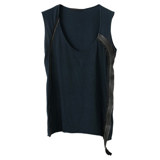 MULTI ZIPPER TOP / BLACK