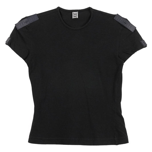 LOGO PATCH T-SHIRT / BLACK