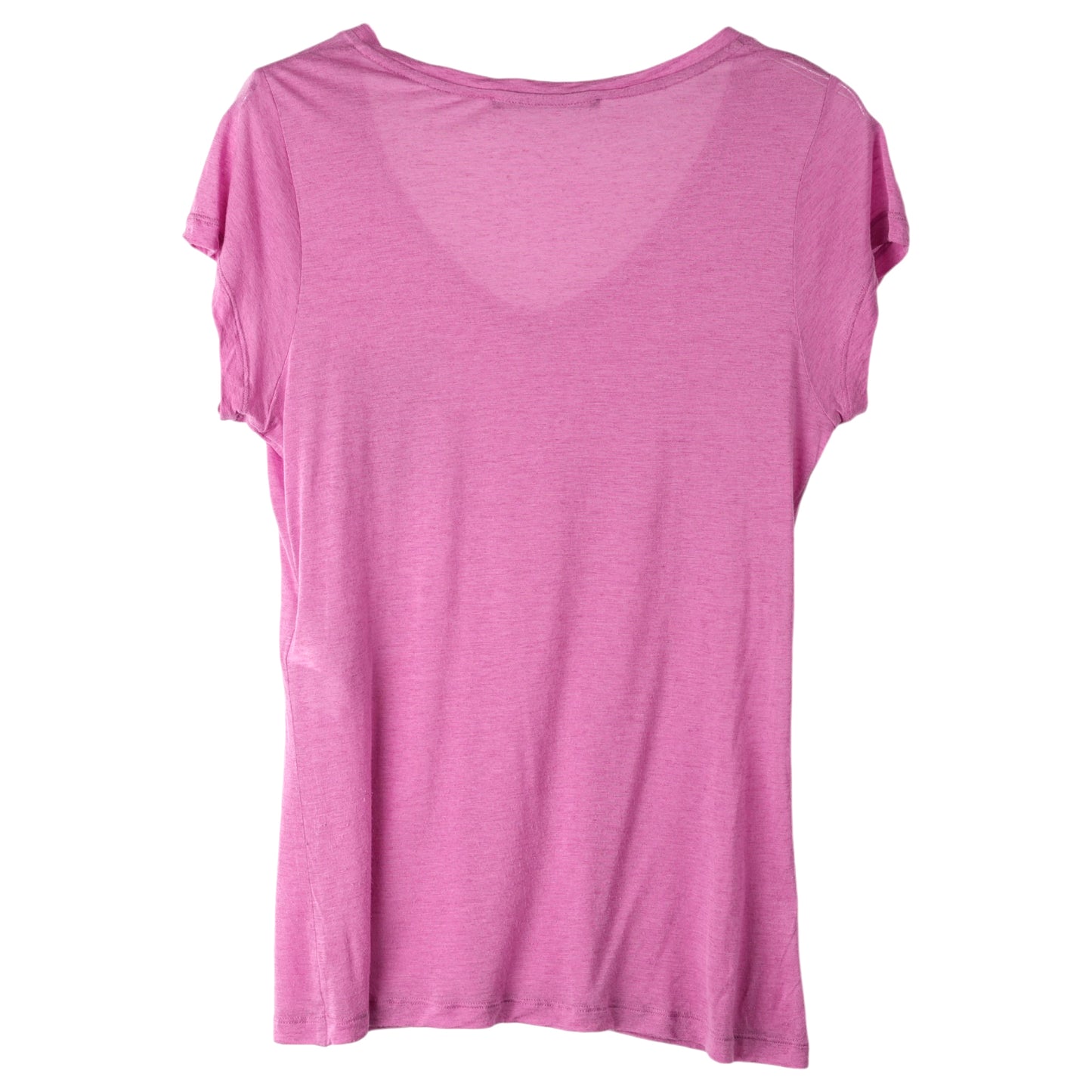 WIDE NECK T-SHIRT / PINK