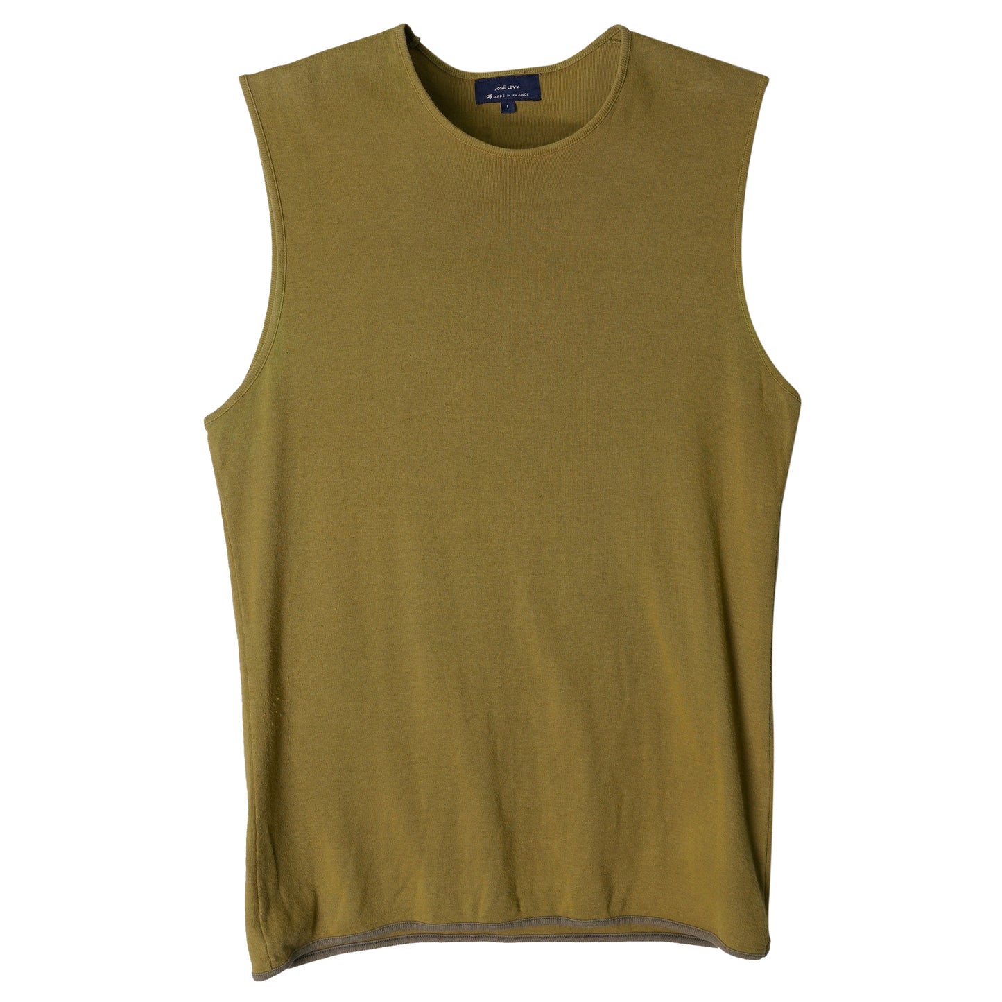 SLEEVELESS TOP / KHAKI