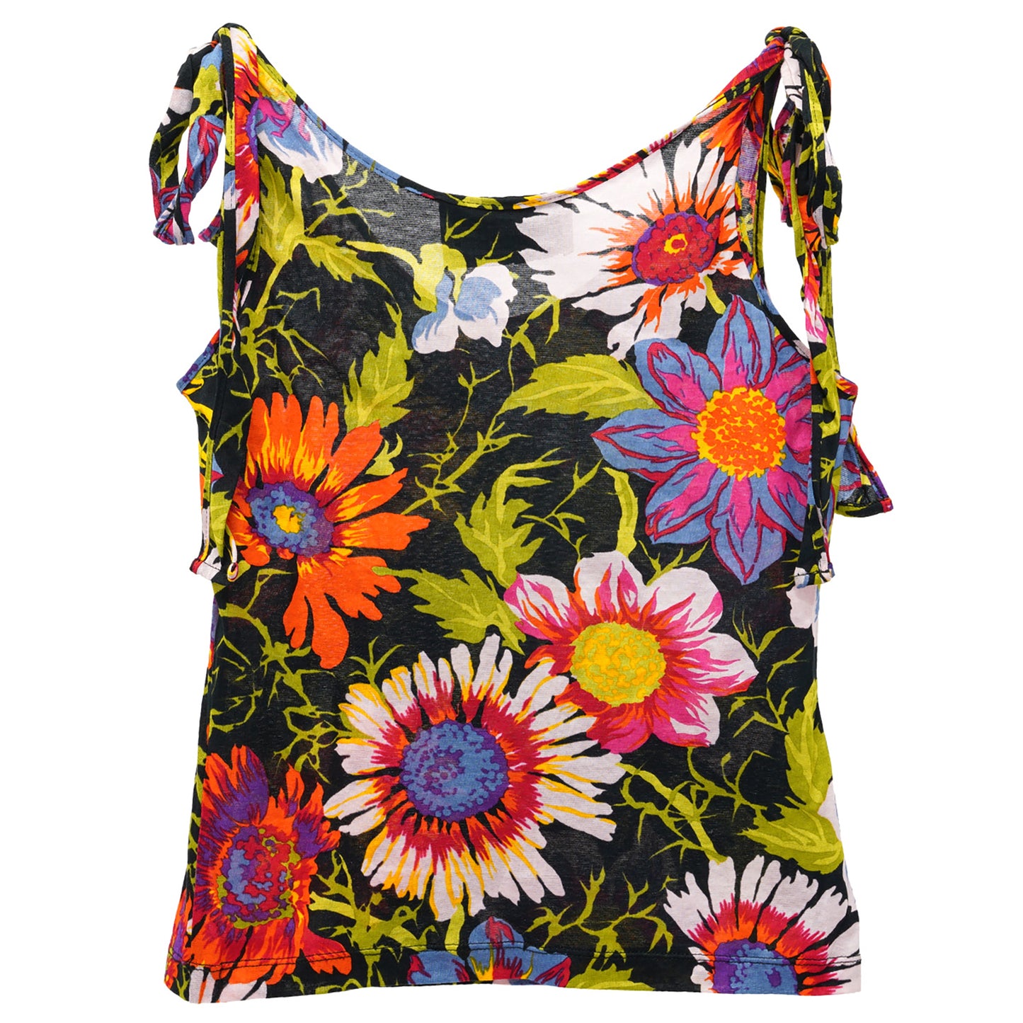 FLOWER PRINT TOP / MULTI