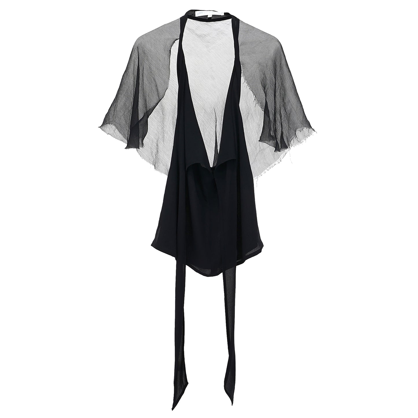SHEER TOP / BLACK