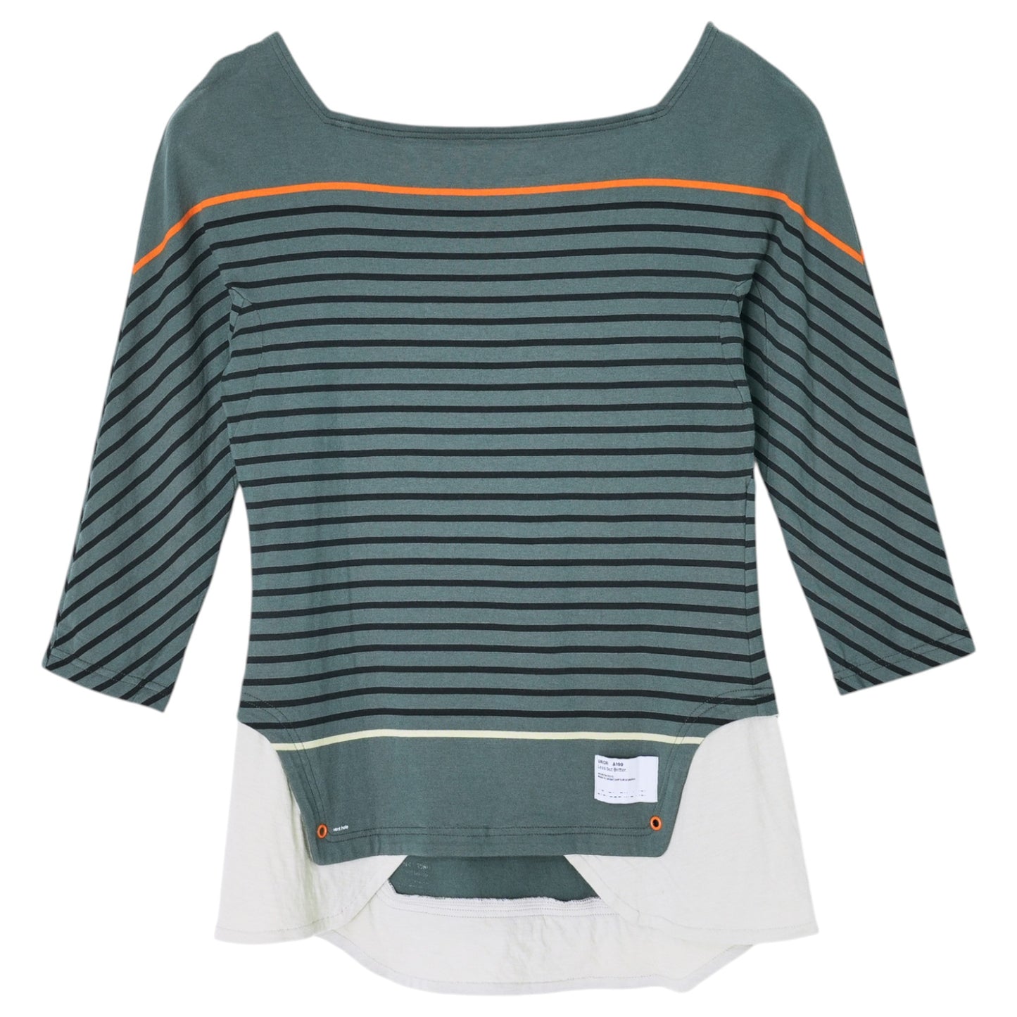 STRIPE TOP / KHAKI