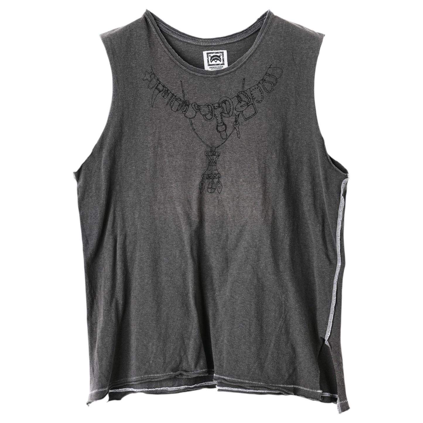 SLEEVELESS TOP / BLACK