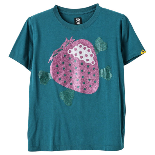 STRAWBERRY T-SHIRT / GREEN