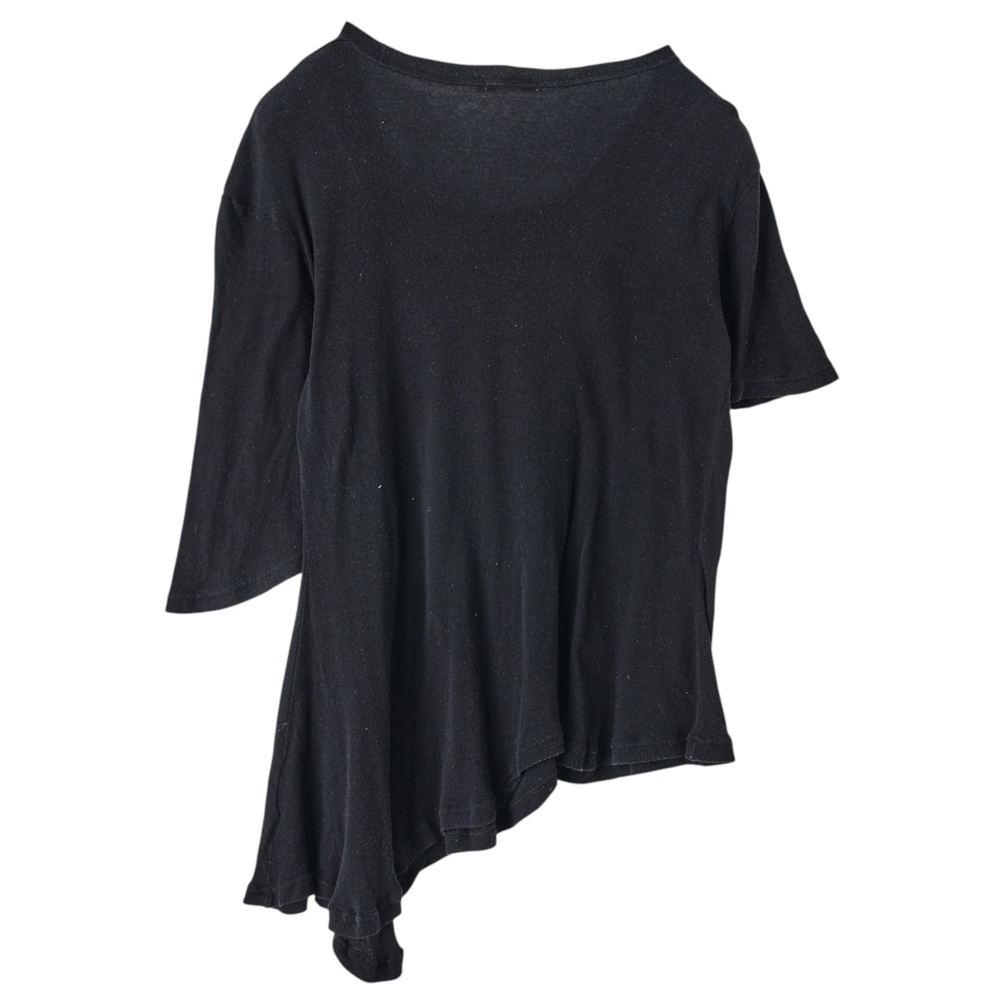 DISTORTION APPLE TOP / BLACK