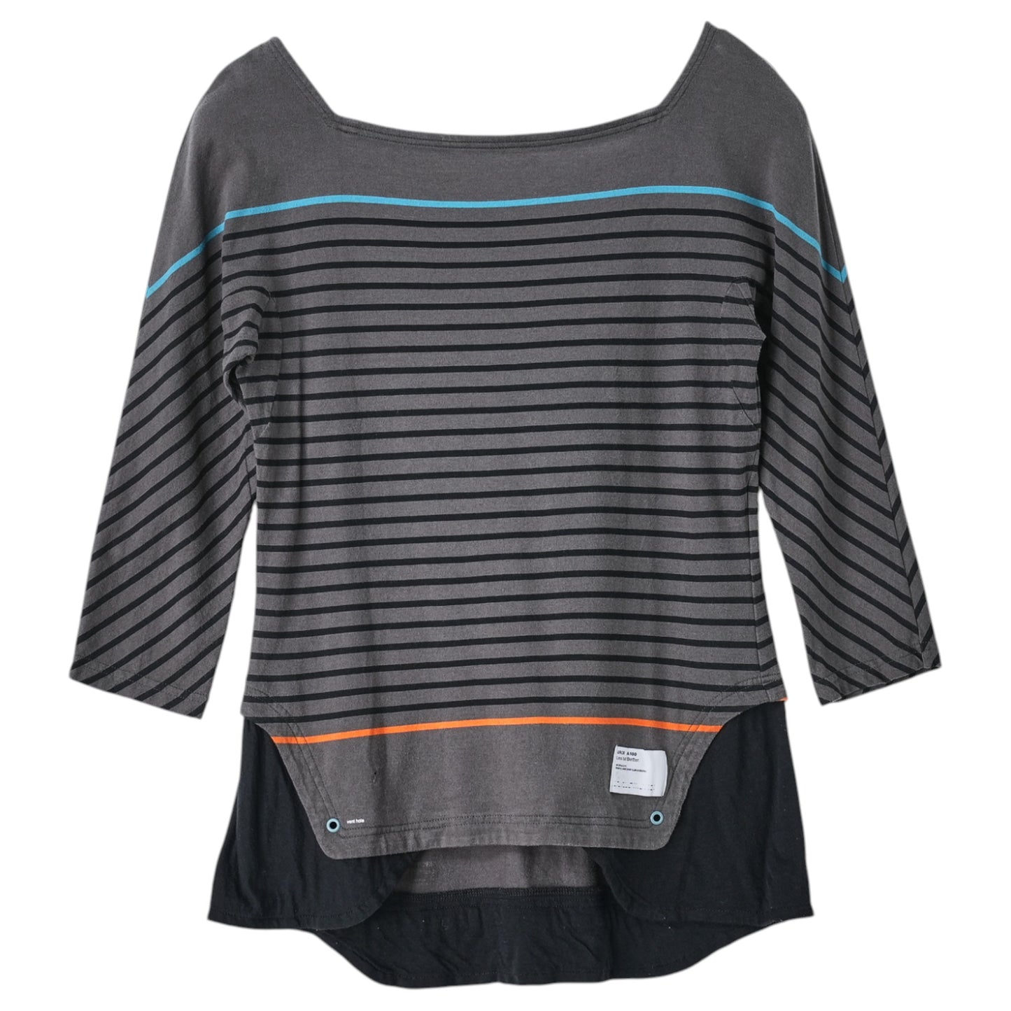 STRIPE TOP / GREY